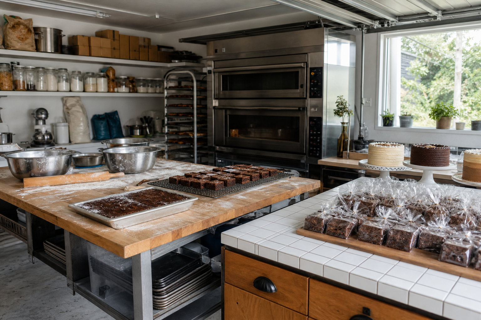 An illustrative AI-generated photograph representing a bakery in Moortown. Not a photograph of the business itself.