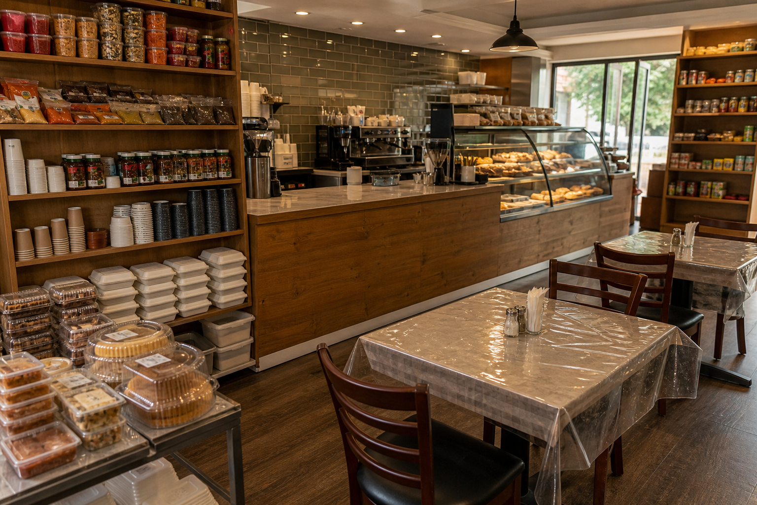 An illustrative AI-generated photograph representing a café in Harehills. Not a photograph of the business itself.