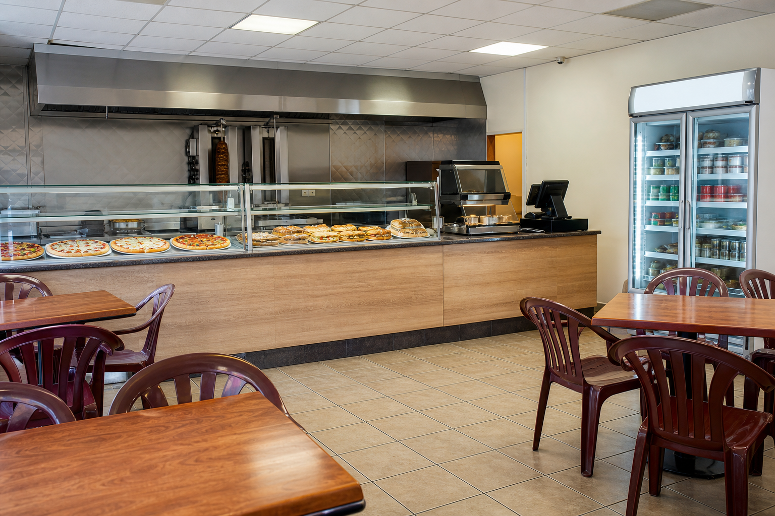 An illustrative AI-generated photograph representing a takeaway in Cross Gates. Not a photograph of the business itself.
