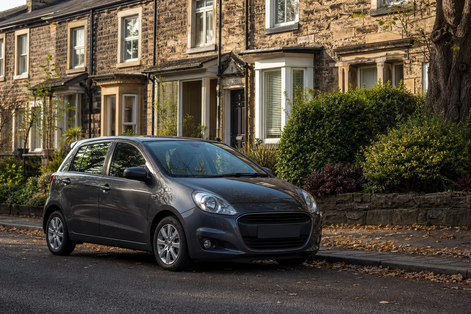 AI-generated image representing a driving school in Horsforth — illustrative, not a photograph of AMS School of Motoring.