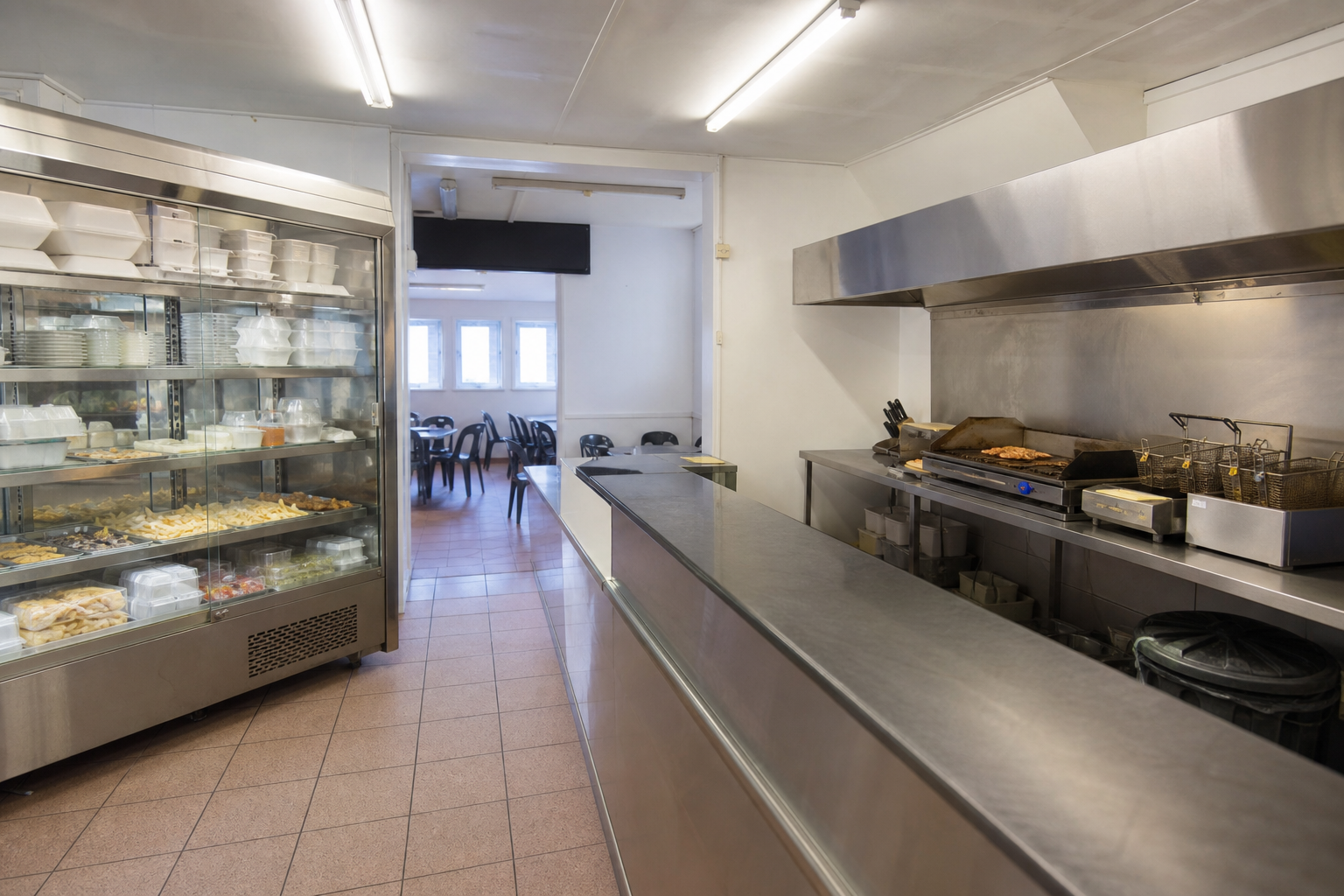 An illustrative AI-generated photograph representing a takeaway in Morley. Not a photograph of the business itself.