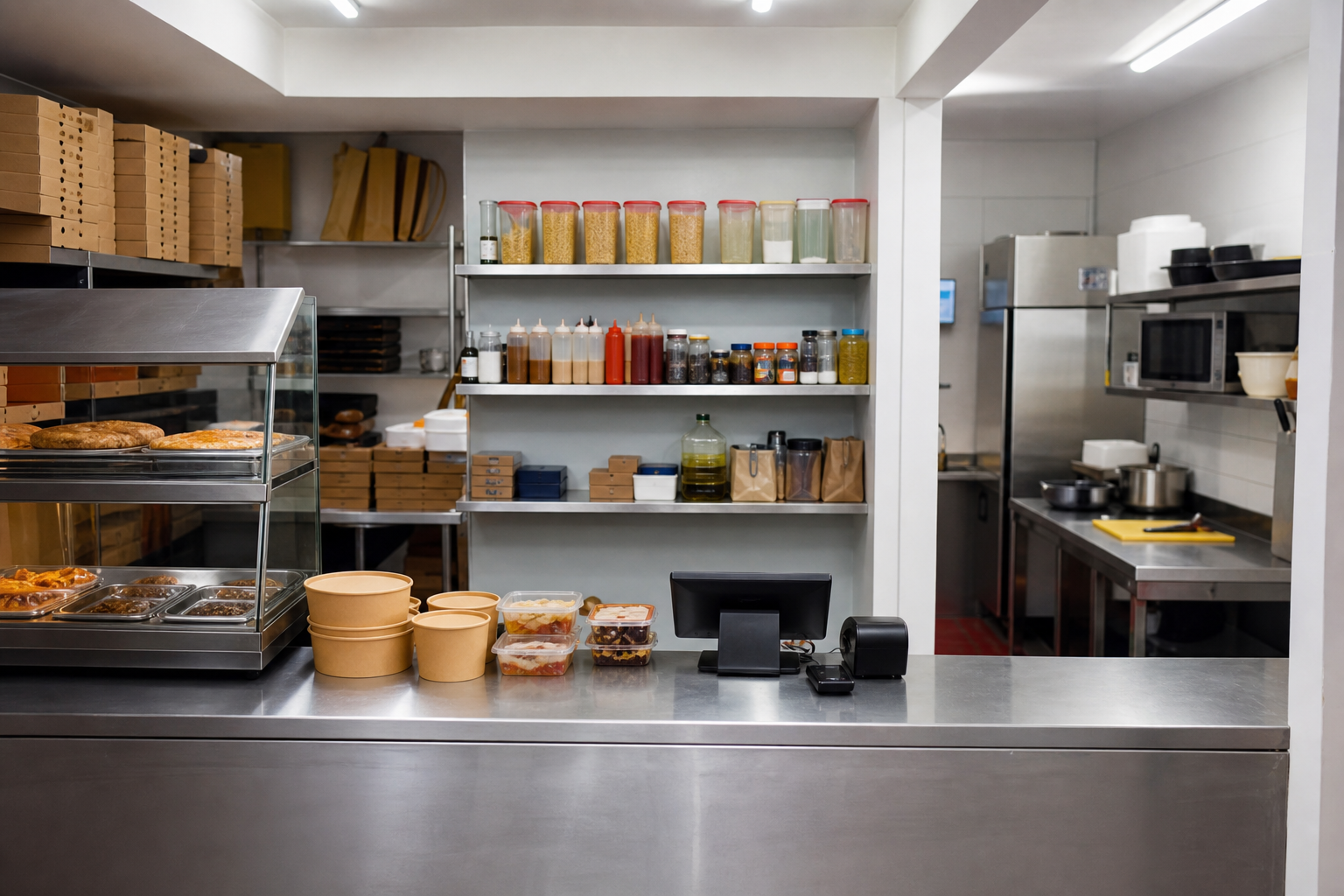 An illustrative AI-generated photograph representing a takeaway in Armley. Not a photograph of the business itself.