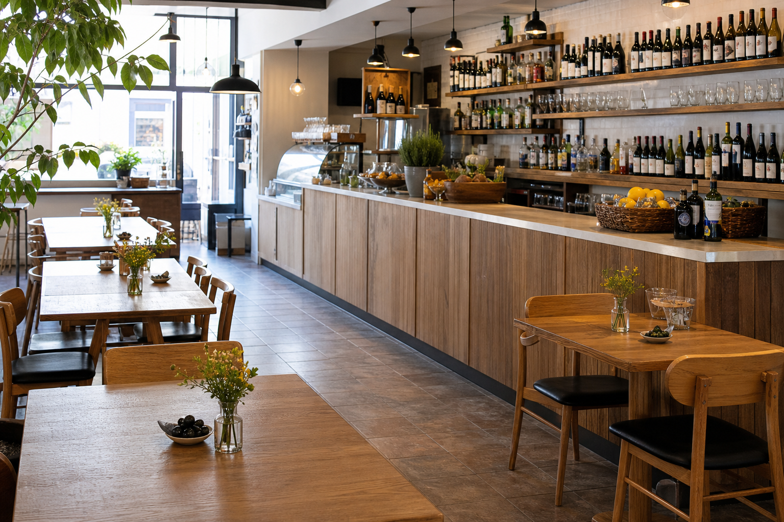 An illustrative AI-generated photograph representing a café in Yeadon. Not a photograph of the business itself.
