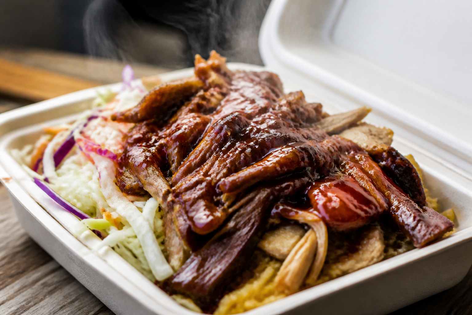 AI-generated image representing a Takeaway in Chapel Allerton — illustrative, not a photograph of Captain Thornton's.