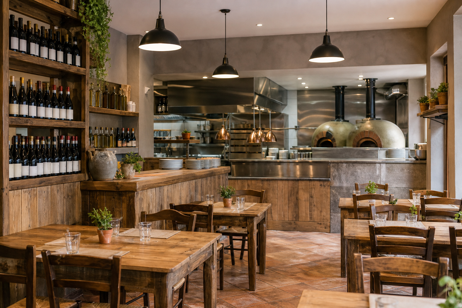 An illustrative AI-generated photograph representing a restaurant in Guiseley. Not a photograph of the business itself.