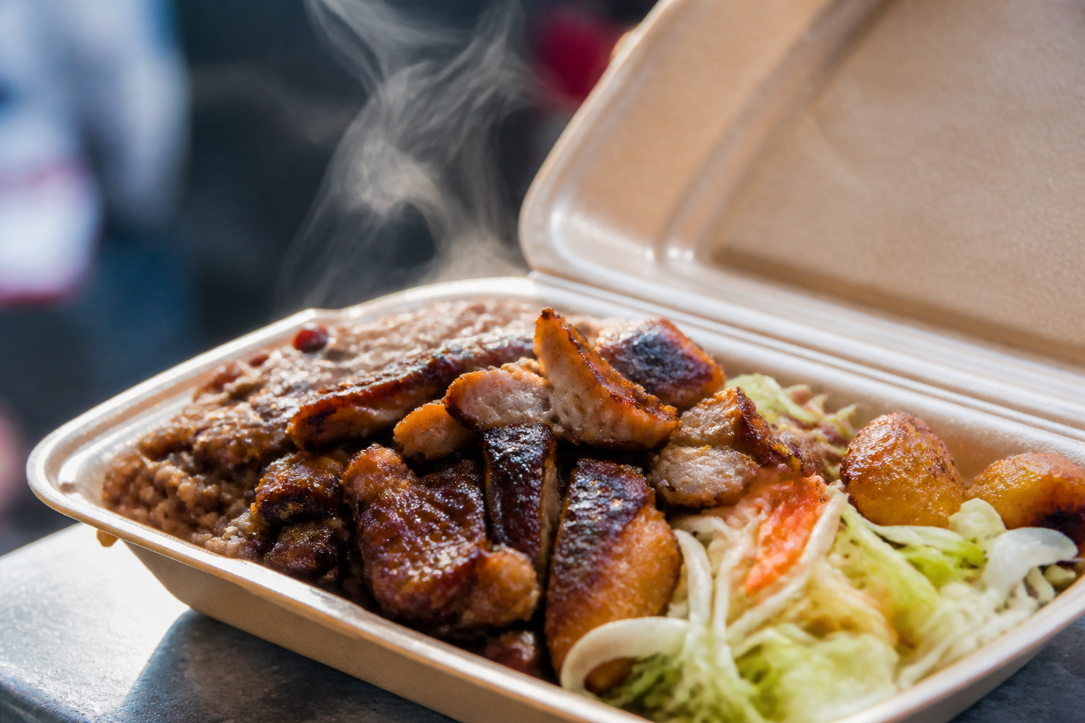 AI-generated image representing a Takeaway in Chapel Allerton — illustrative, not a photograph of Chicago Pizza And Balti Bazaar.