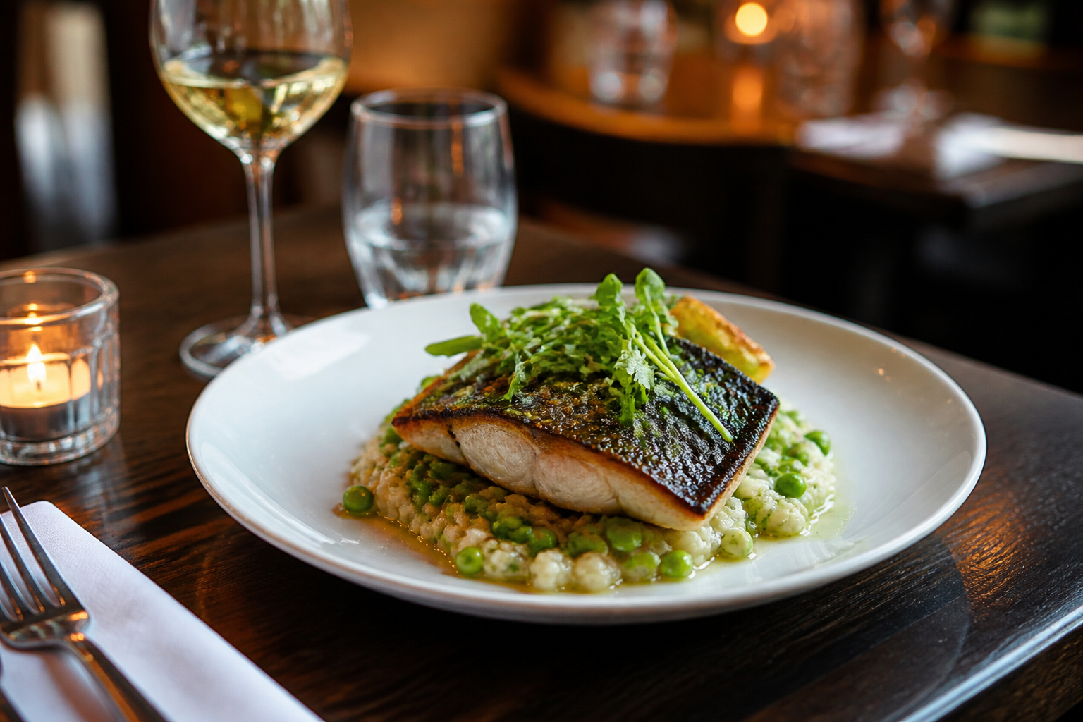 AI-generated image representing a Restaurant in Chapel Allerton — illustrative, not a photograph of Cracovia.