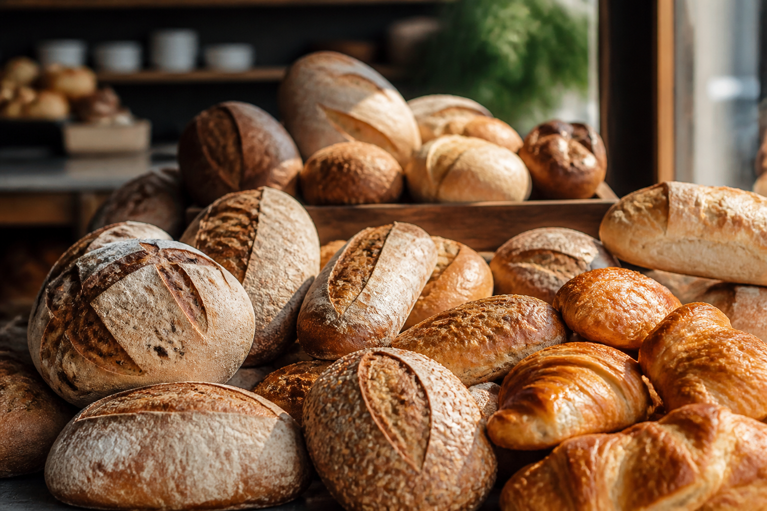 AI-generated image representing a Bakery in Horsforth — illustrative, not a photograph of Crustiq Bakery Cafe.