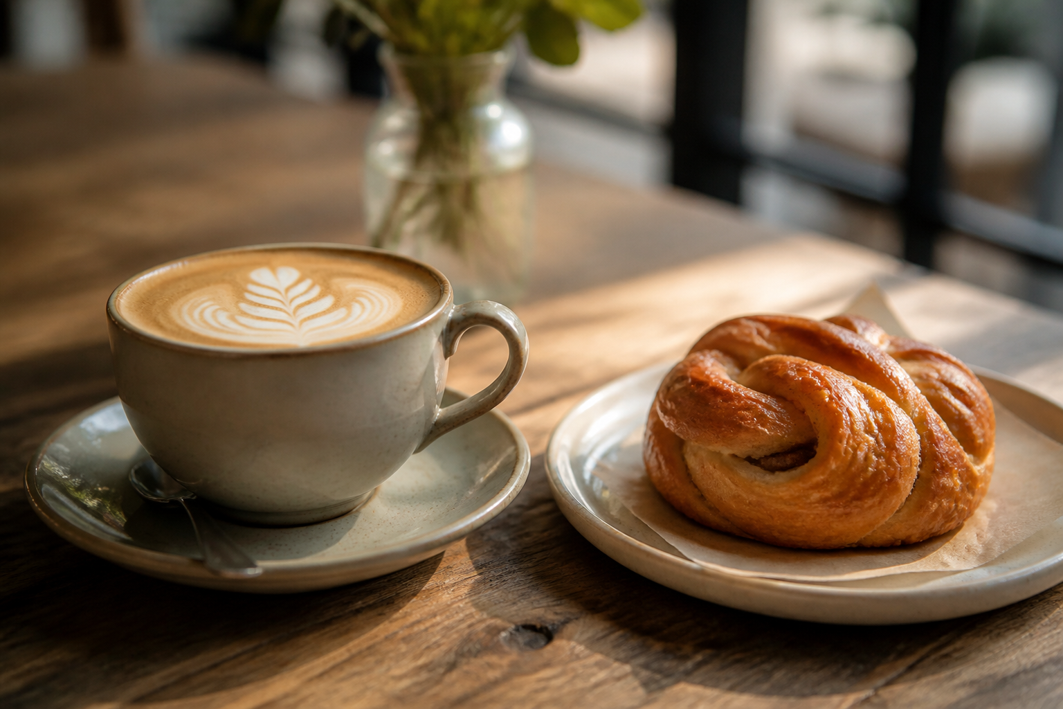 AI-generated image representing a Café in Chapel Allerton — illustrative, not a photograph of Culture Coffee Shop.