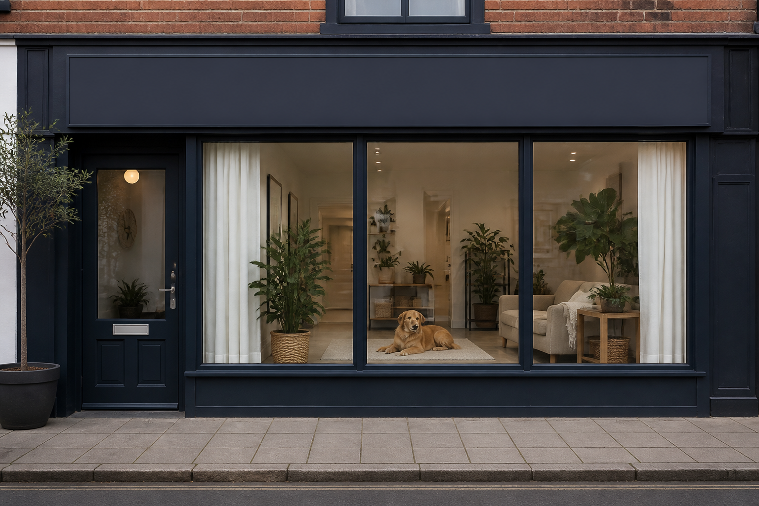 AI-generated image representing a Pet sitter in Chapel Allerton — illustrative, not a photograph of Dogs at Home Leeds.
