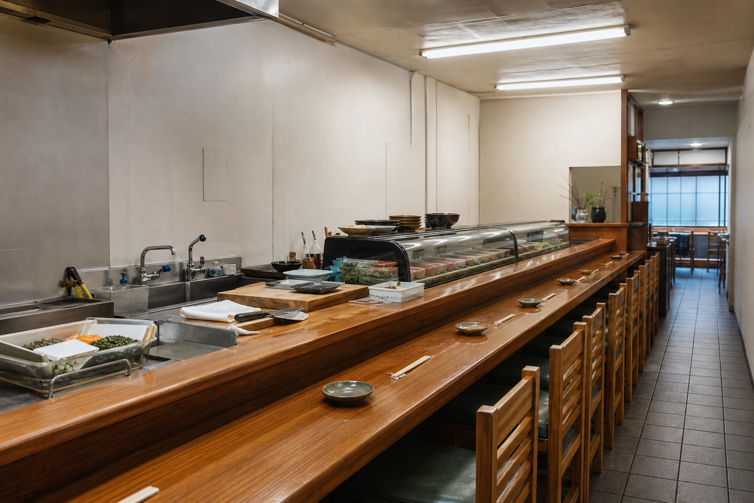 An illustrative AI-generated photograph representing a restaurant in Meanwood. Not a photograph of the business itself.