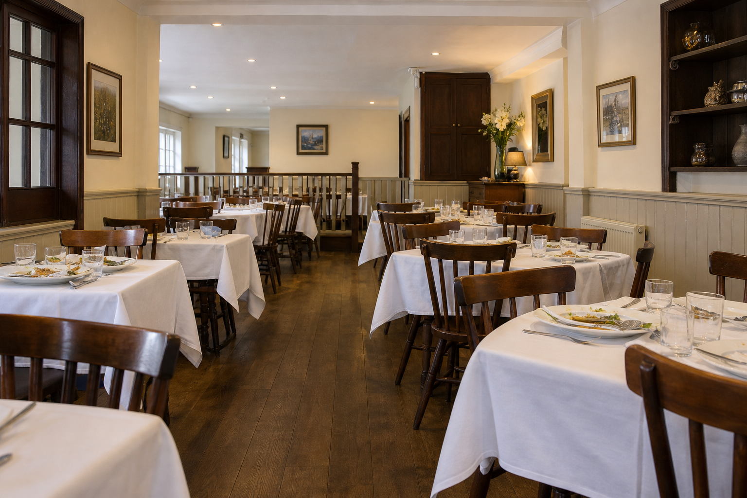 An illustrative AI-generated photograph representing a restaurant in Otley. Not a photograph of the business itself.