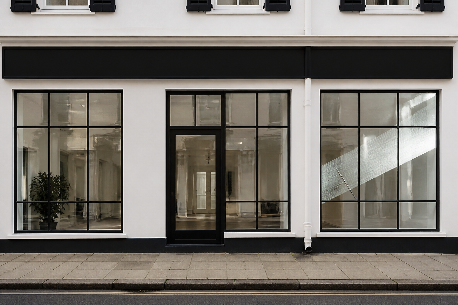 AI-generated image representing a Window cleaner in Chapel Allerton — illustrative, not a photograph of JWD Traditional Window Cleaning.