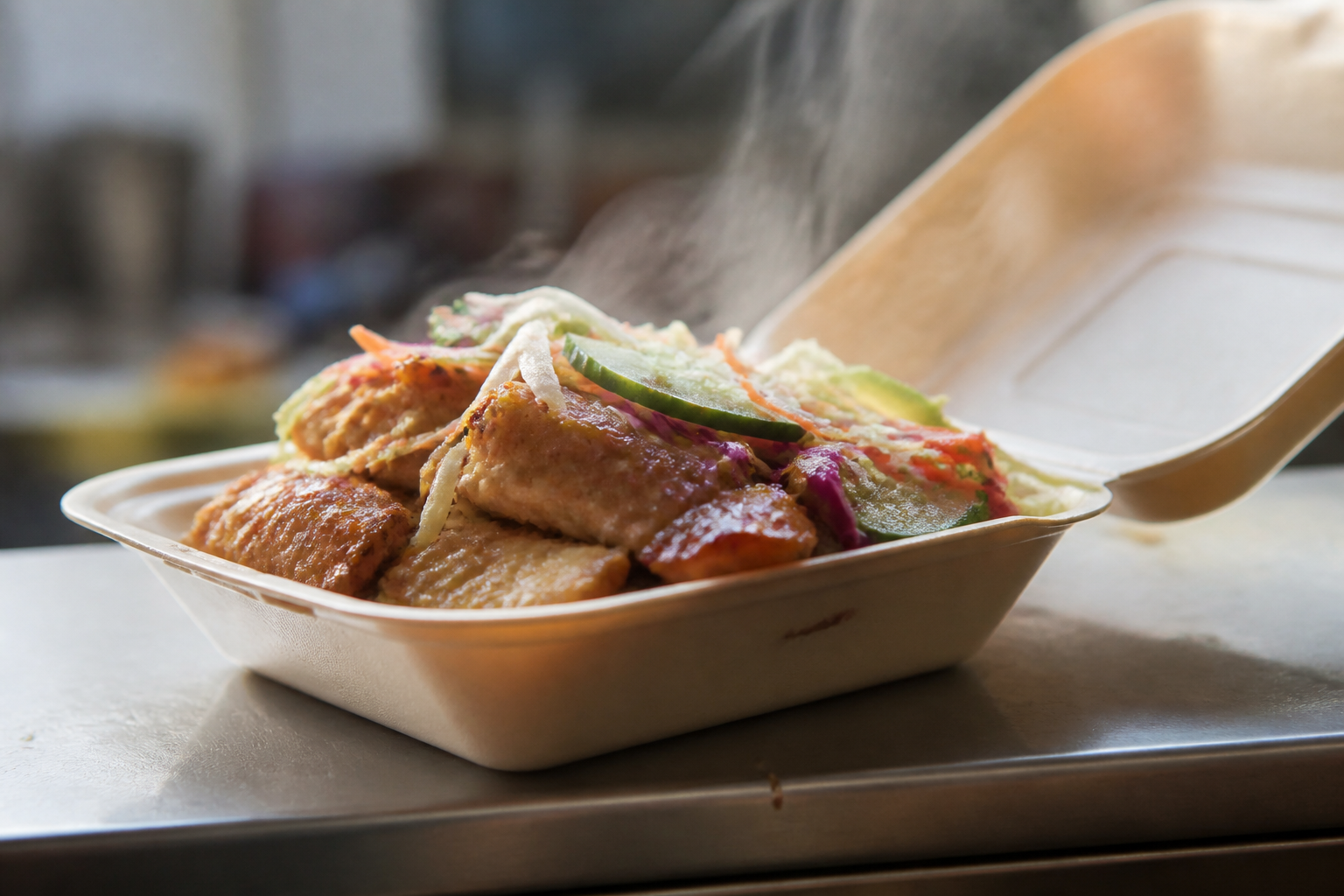 AI-generated image representing a Takeaway in Kirkstall — illustrative, not a photograph of Kirkstall Fisheries.