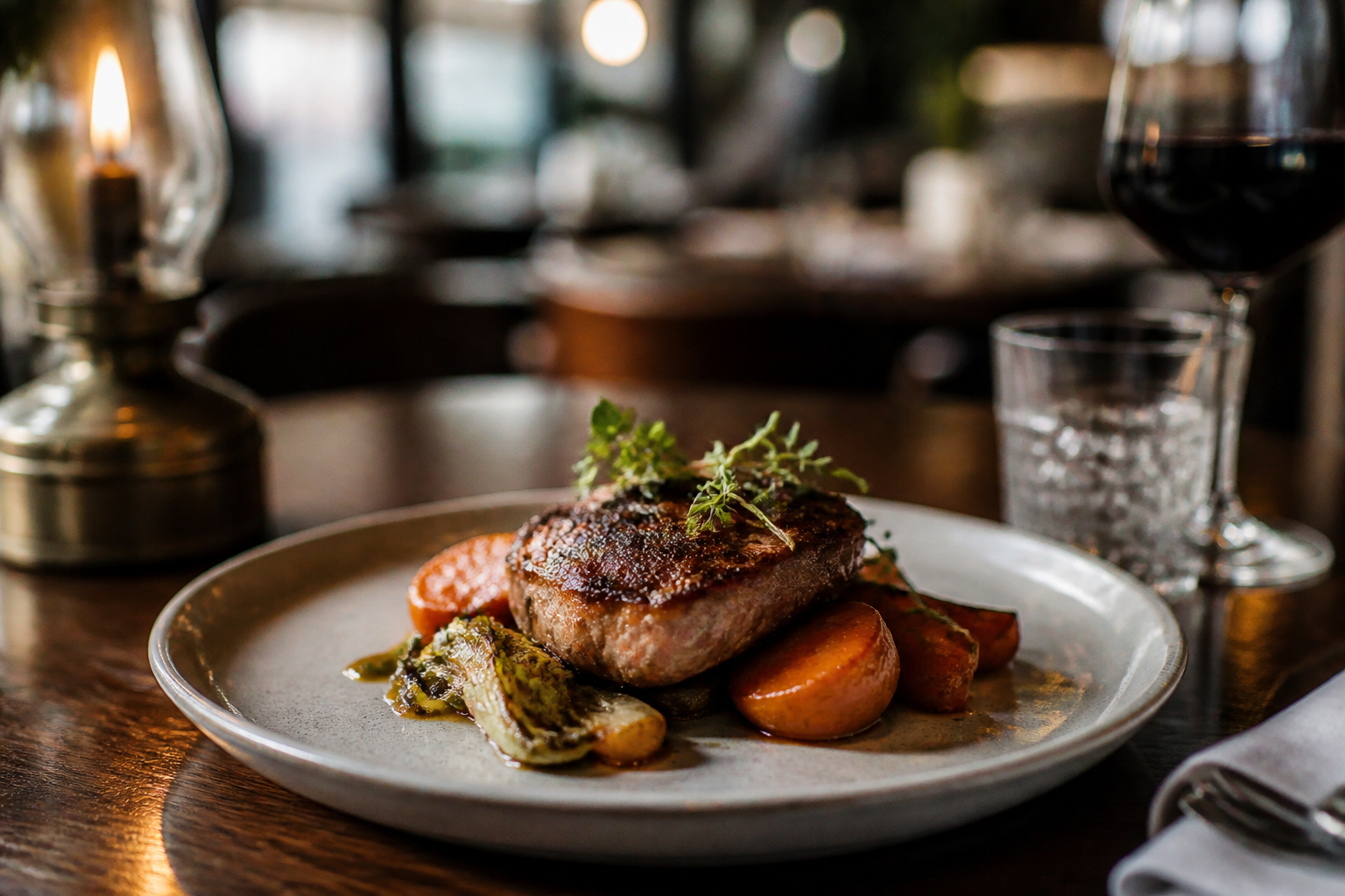 AI-generated image representing a Restaurant in Headingley — illustrative, not a photograph of Lam's Kitchen.