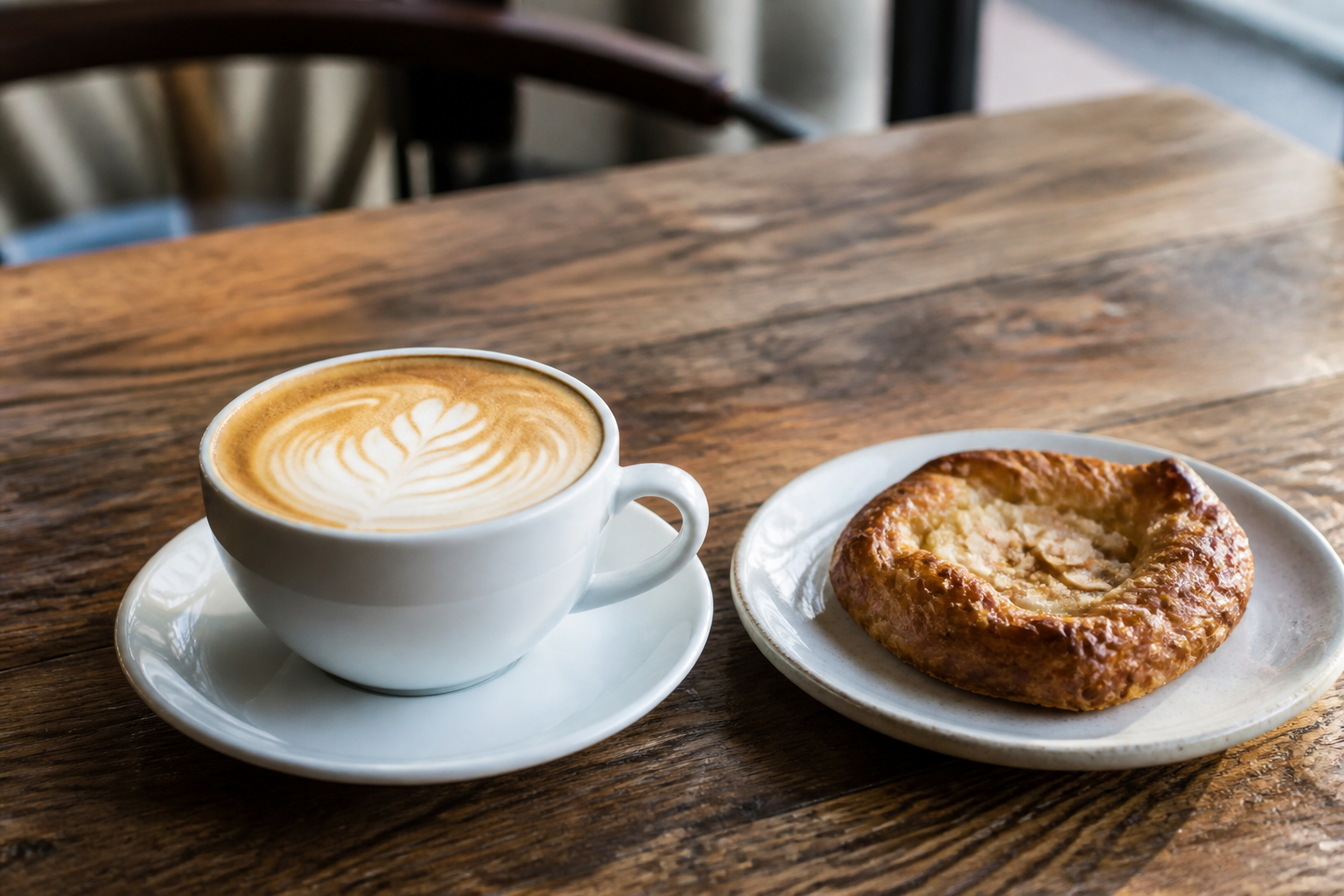 AI-generated image representing a Café in Chapel Allerton — illustrative, not a photograph of Leeds Cakes.
