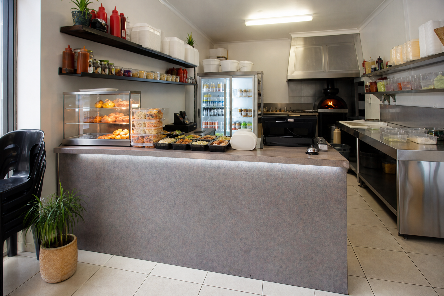 An illustrative AI-generated photograph representing a takeaway in Cross Gates. Not a photograph of the business itself.