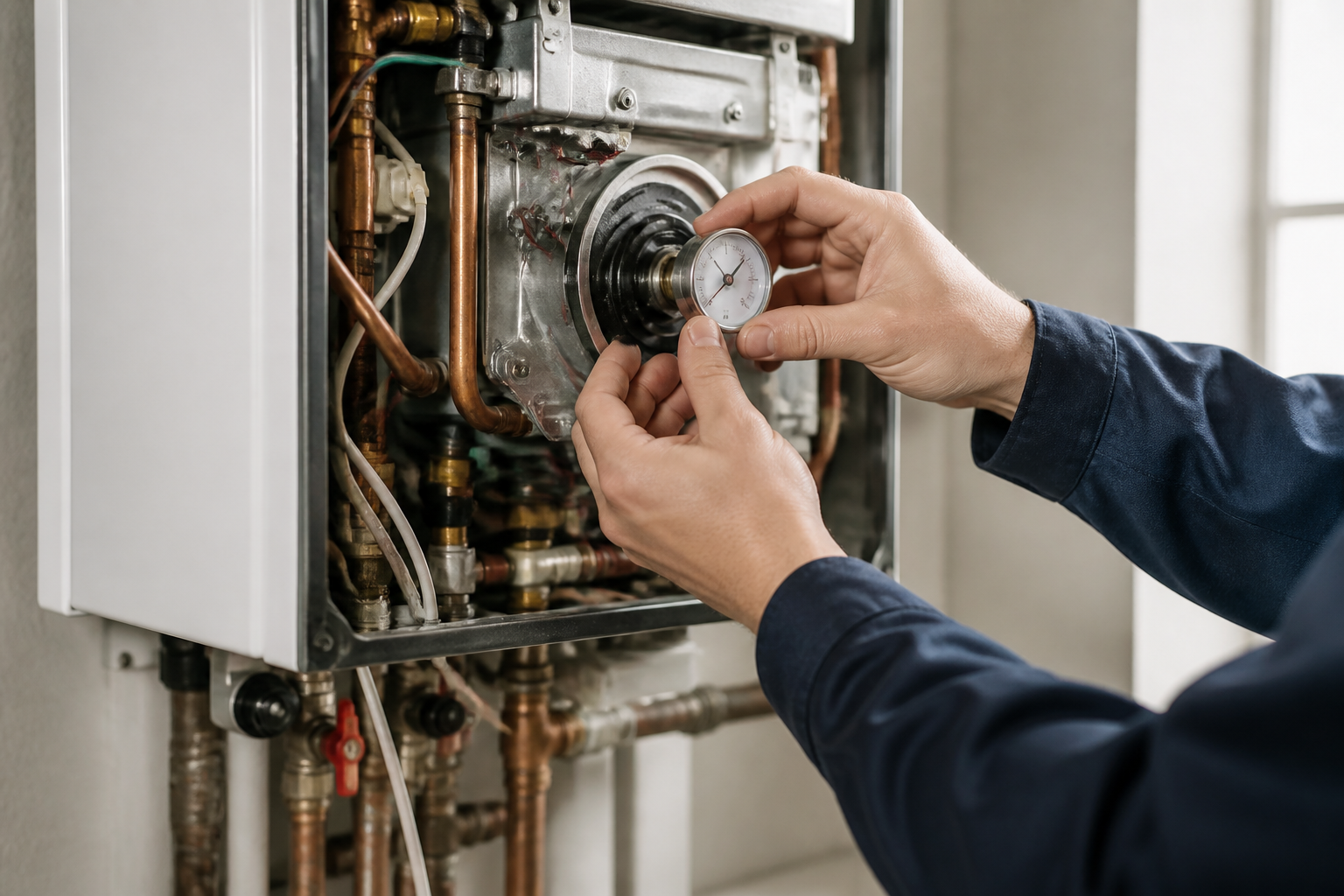 AI-generated image representing a Heating & gas engineer in Headingley — illustrative, not a photograph of LR Heating.