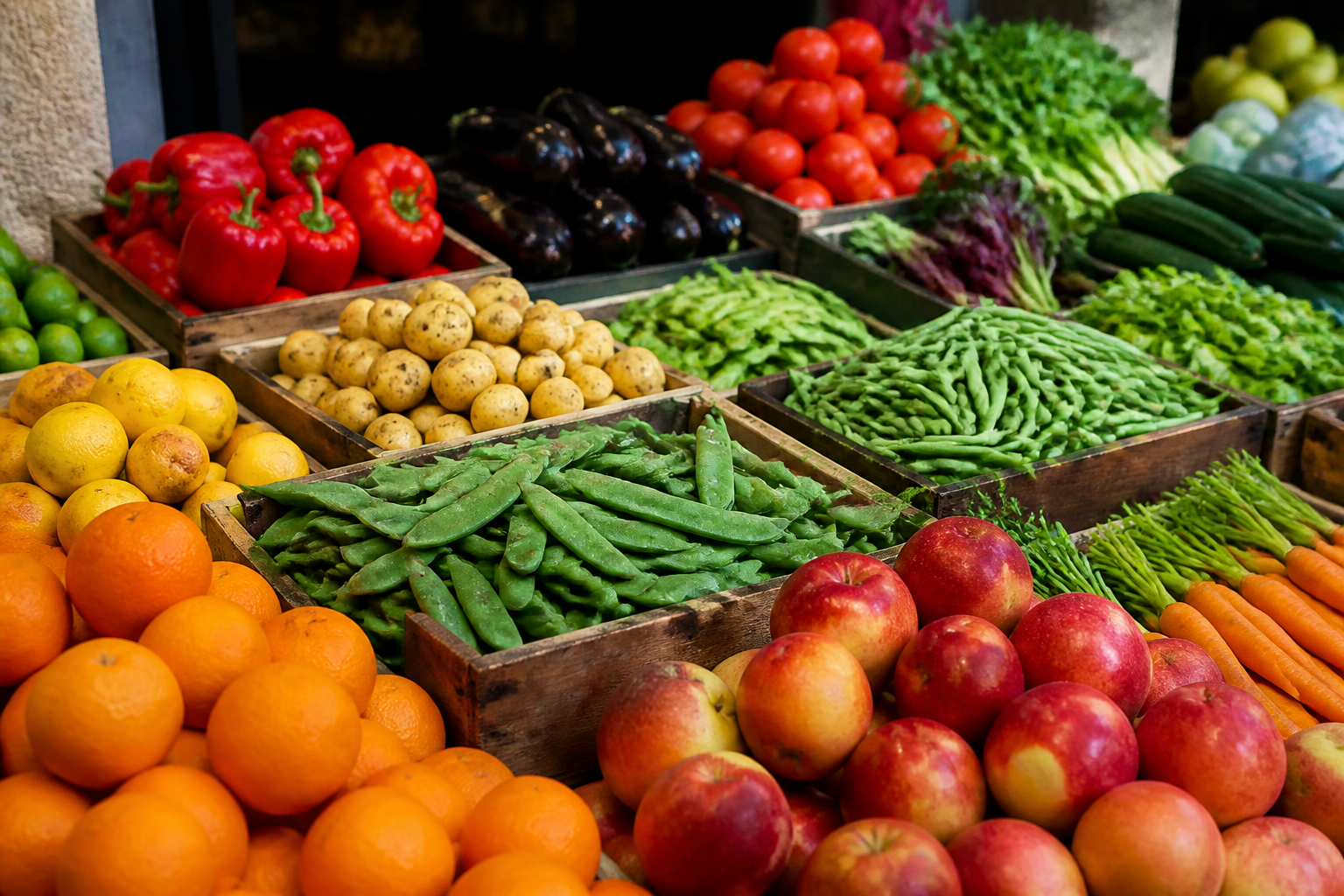 AI-generated image representing a Grocer in Horsforth — illustrative, not a photograph of Moores Of Horsforth.