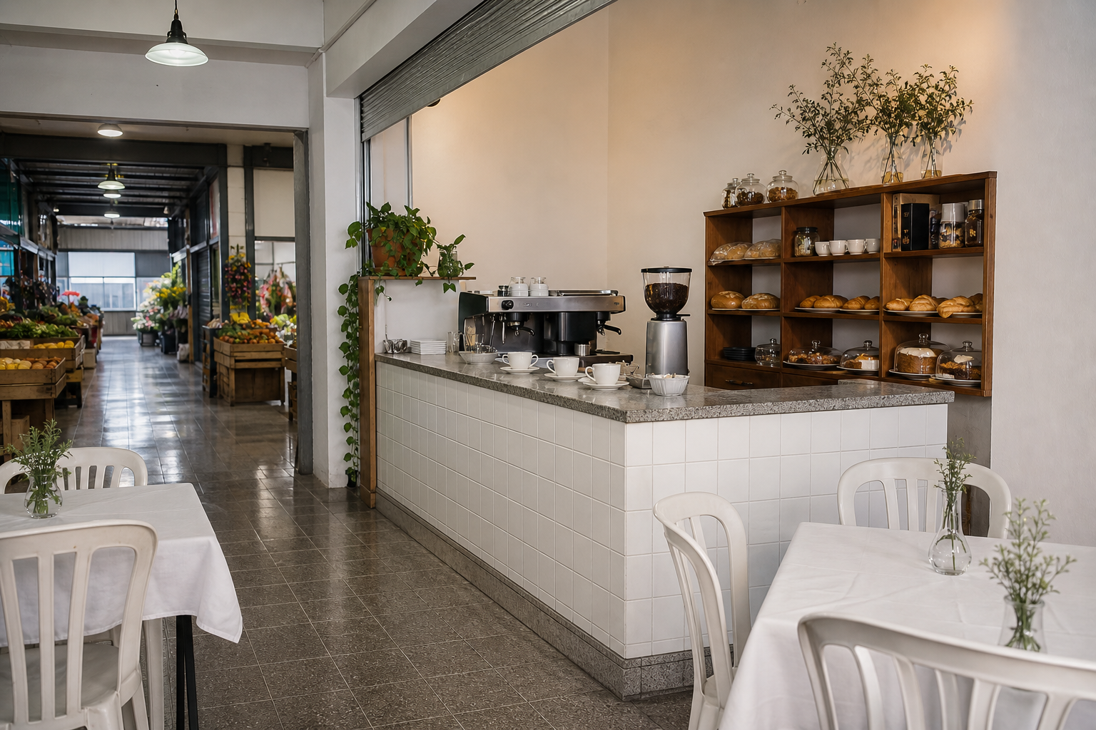 An illustrative AI-generated photograph representing a café in Morley. Not a photograph of the business itself.