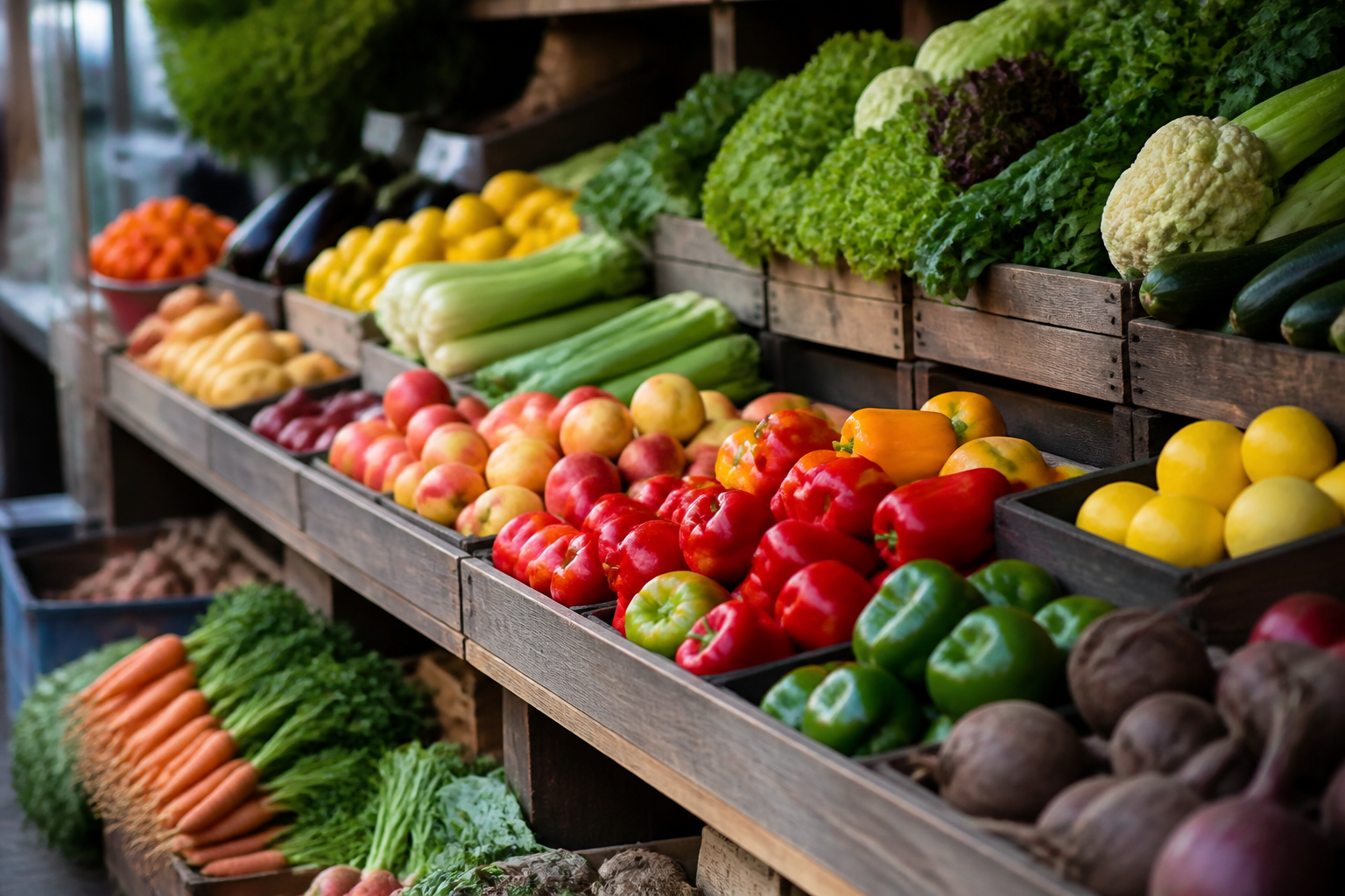 AI-generated image representing a Grocer in Headingley — illustrative, not a photograph of Only Bread.