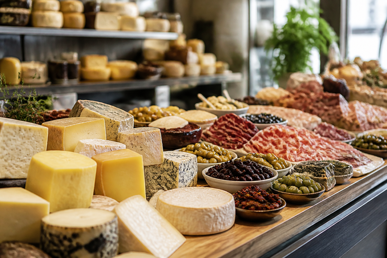 AI-generated image representing a Delicatessen in Horsforth — illustrative, not a photograph of Pooky's Deli.