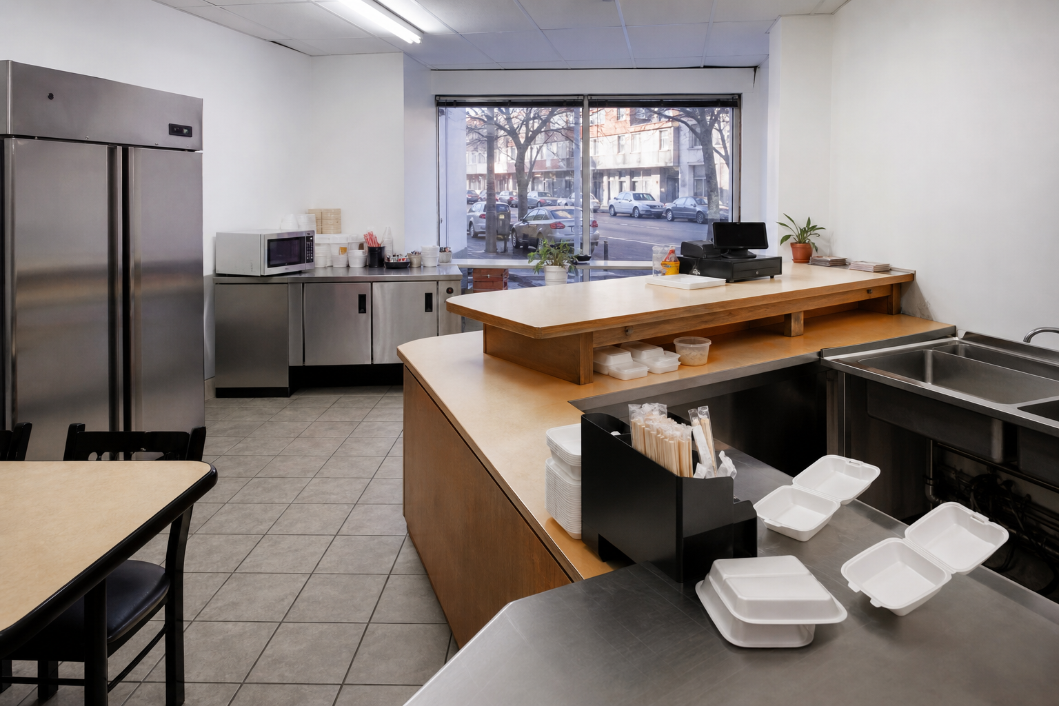 An illustrative AI-generated photograph representing a takeaway in Cross Gates. Not a photograph of the business itself.