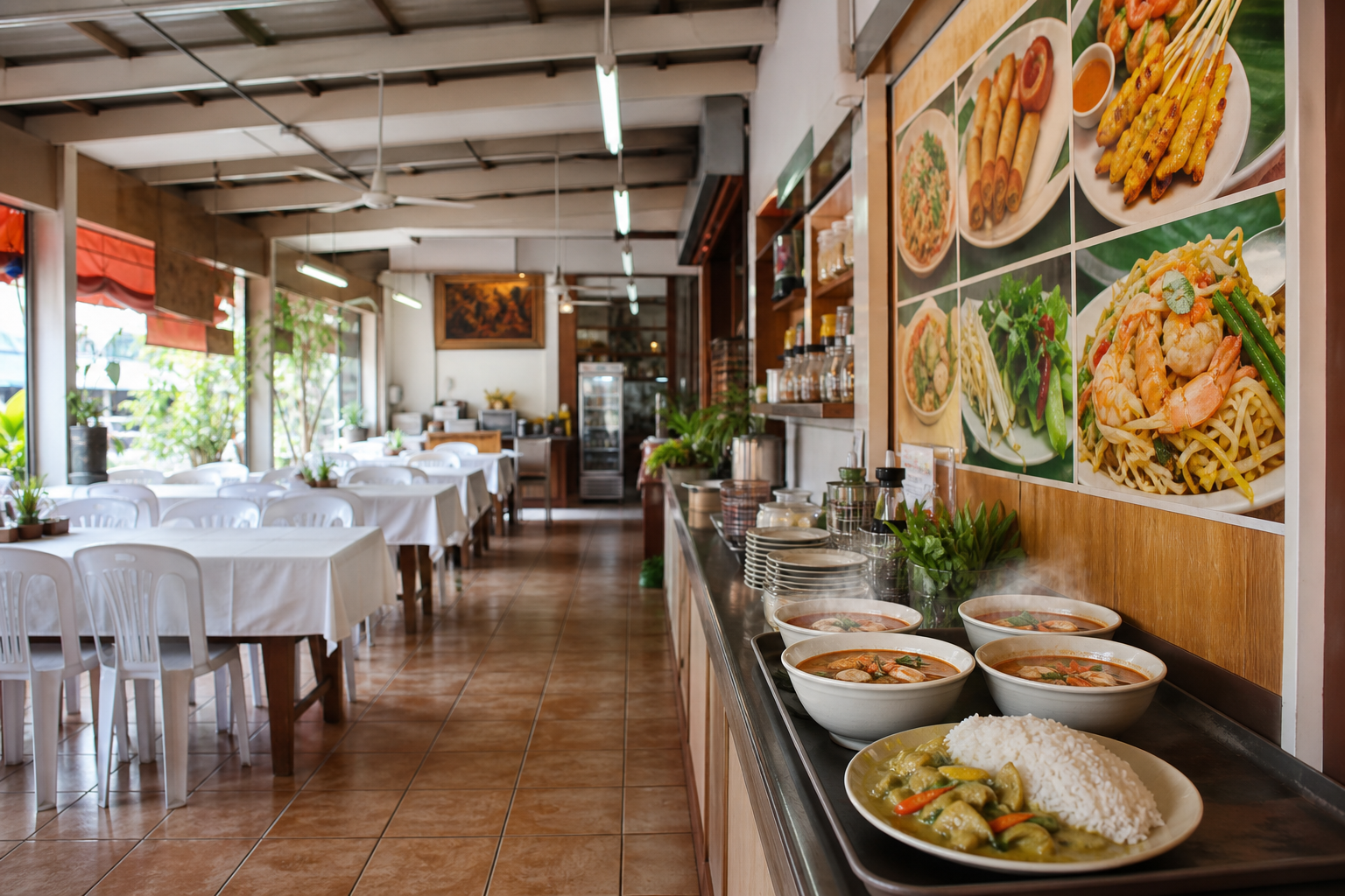 An illustrative AI-generated photograph representing a restaurant in Guiseley. Not a photograph of the business itself.