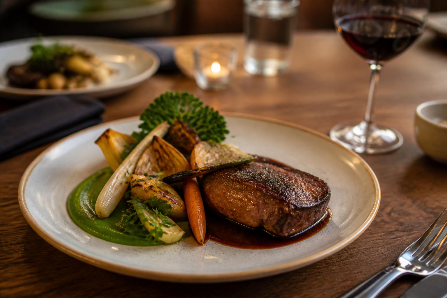 AI-generated image representing a Restaurant in Chapel Allerton — illustrative, not a photograph of Side Street Express.