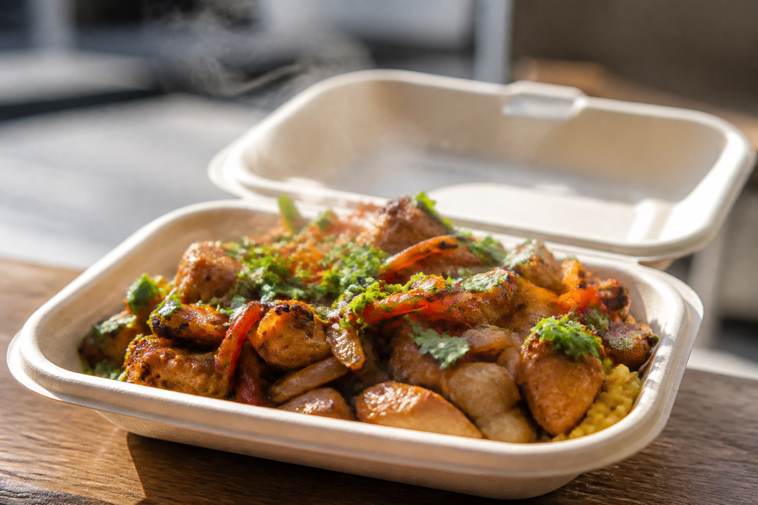 AI-generated image representing a Takeaway in Headingley — illustrative, not a photograph of Star Chef Takeaway.