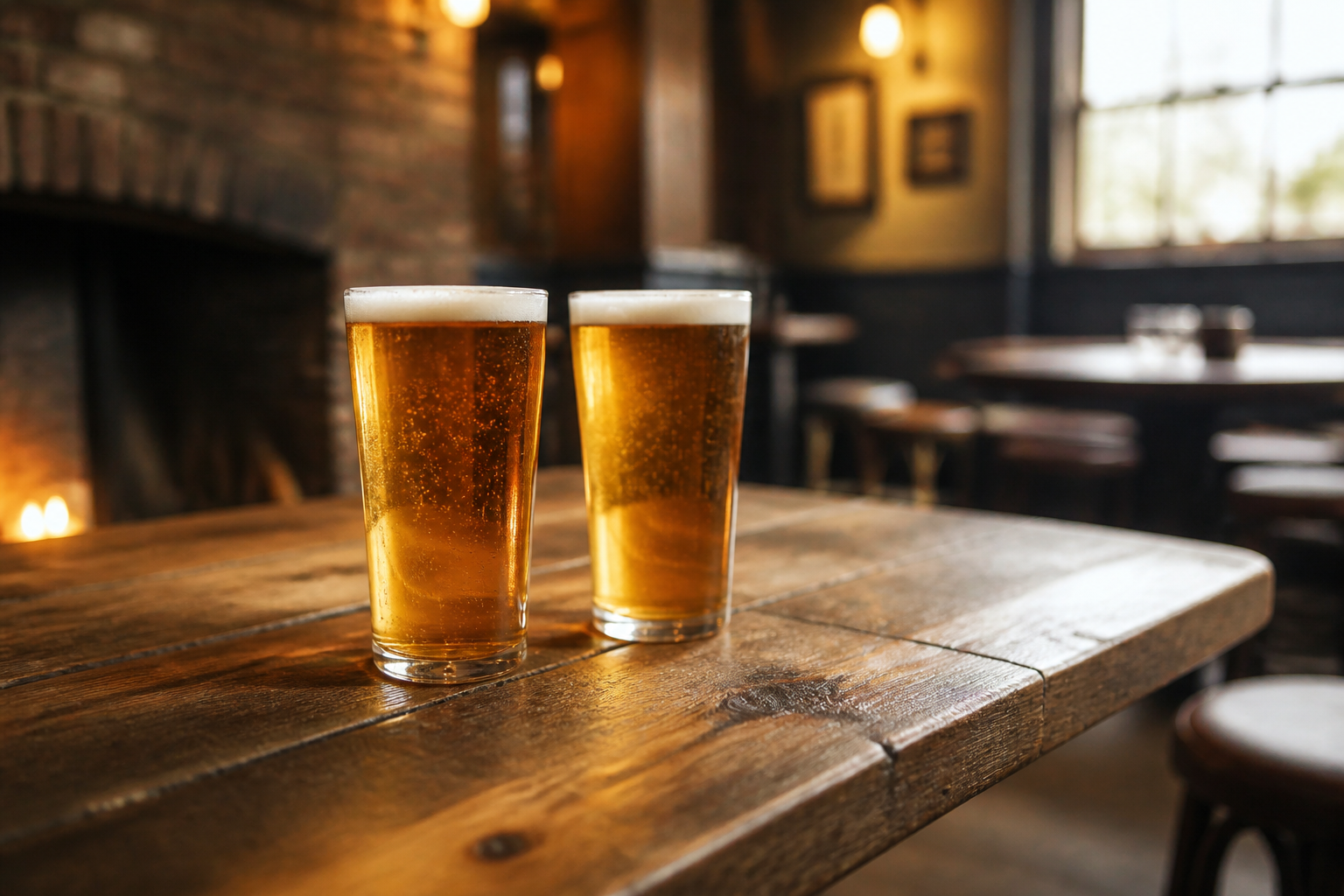 AI-generated image representing a Pub in Kirkstall — illustrative, not a photograph of The New George.