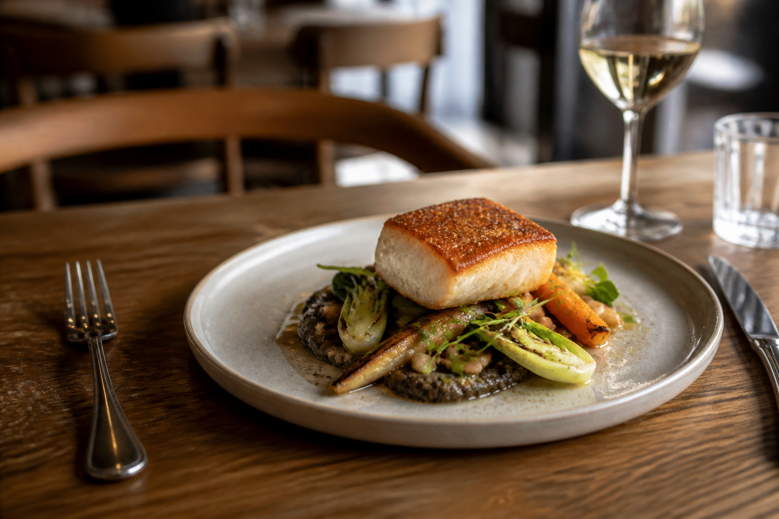 AI-generated image representing a Restaurant in Horsforth — illustrative, not a photograph of Truly Scrummy.