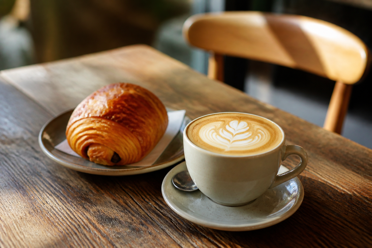 AI-generated image representing a Café in Headingley — illustrative, not a photograph of Ugly Mugs Cafe.