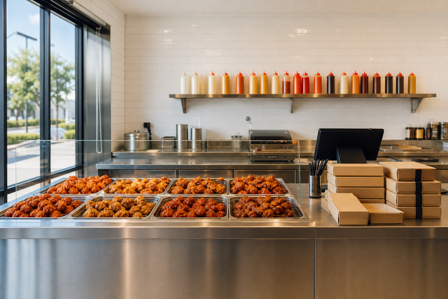 An illustrative AI-generated photograph representing a restaurant in Morley. Not a photograph of the business itself.